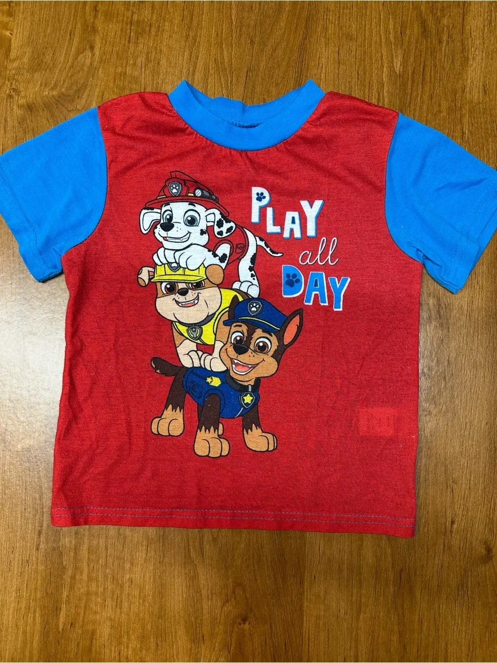 Nickelodeon Red & Blue Paw Patrol Kids Pajama Set